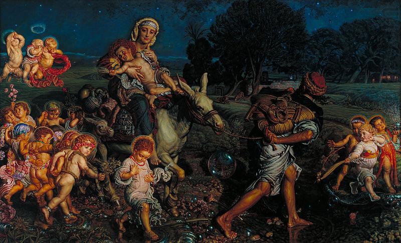 William Holman Hunt The Triumph of the Innocents china oil painting image